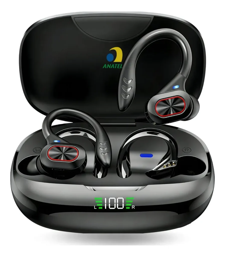 Fones de ouvido Bluetooth com som de qualidade e bateria duradoura para uso diário